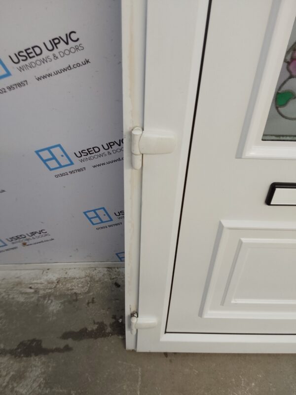 Used White Upvc Front Door 1010mm x 1955mm 0188 - Image 11