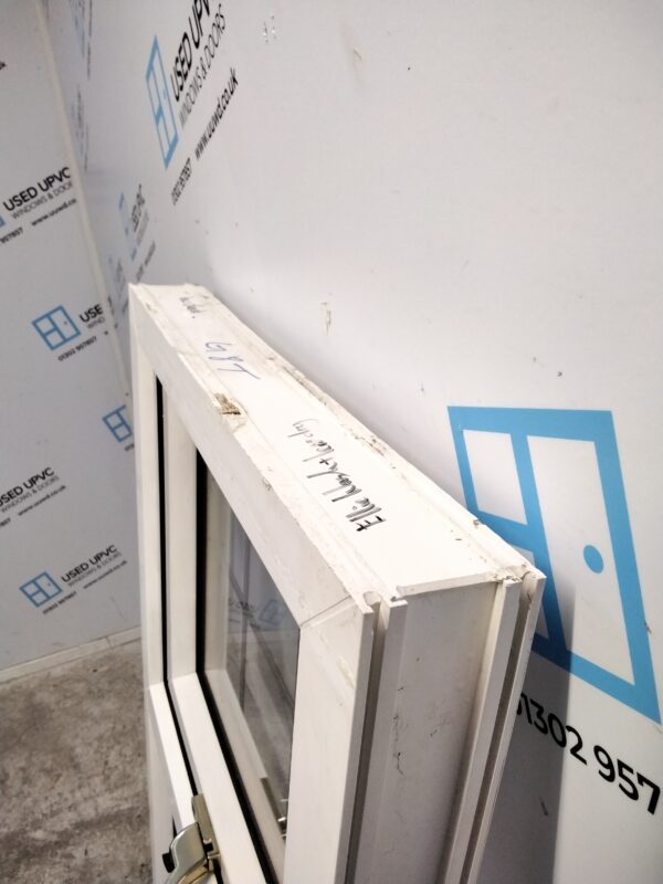 Used White Upvc Window 485mm x 1480mm C3004 - Image 4