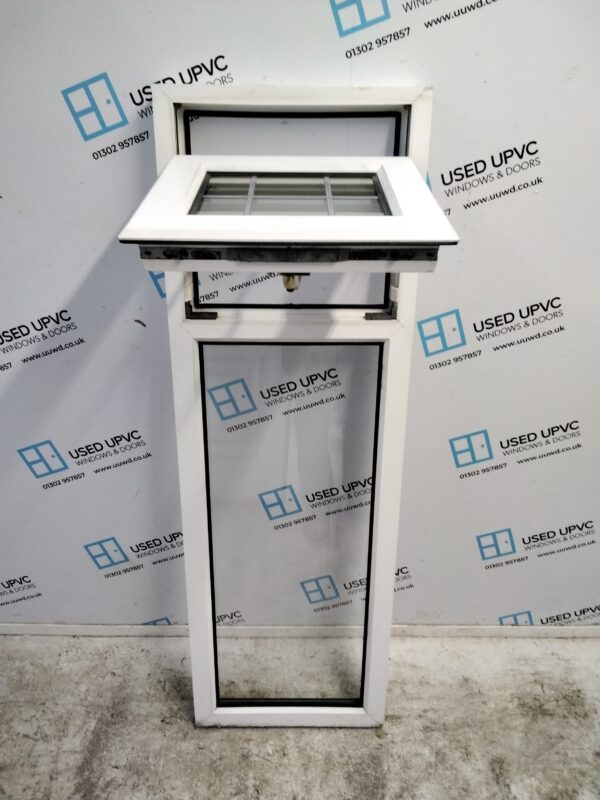 Used White Upvc Window 485mm x 1480mm C3004 - Image 3