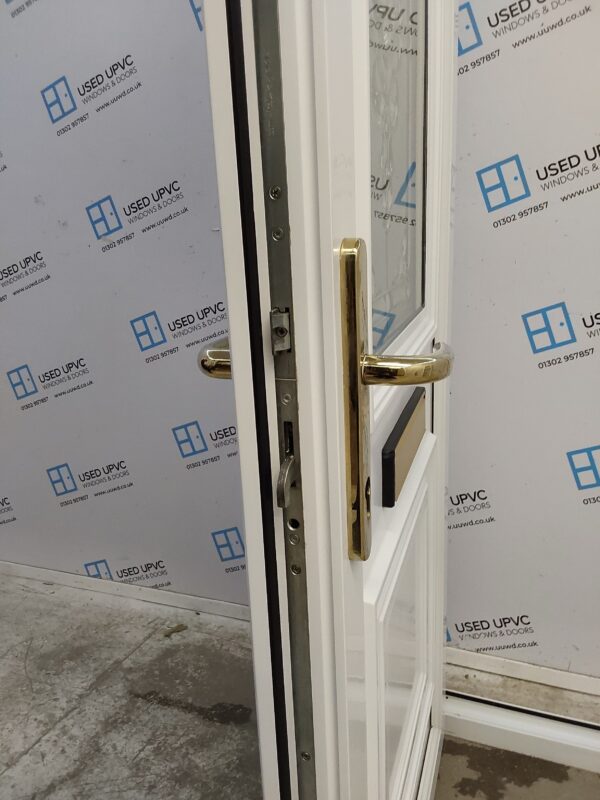 Used White Upvc Front Door 905mm x 2060mm (Reduce To 875mm) 0641 - Image 5