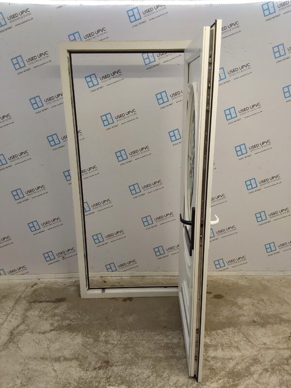 Used White Upvc Front Door 925mm x 2020mm 0120 - Image 3