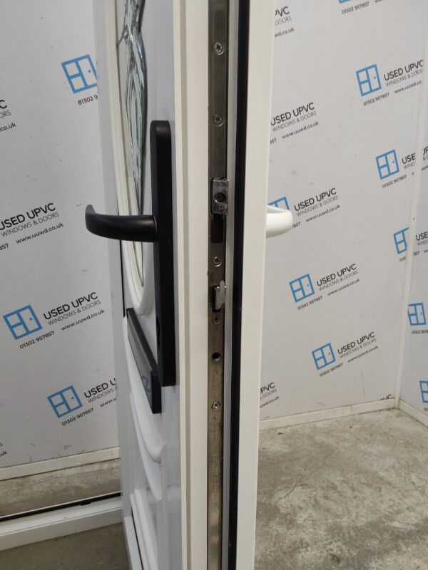 Used White Upvc Front Door 925mm x 2020mm 0120 - Image 5