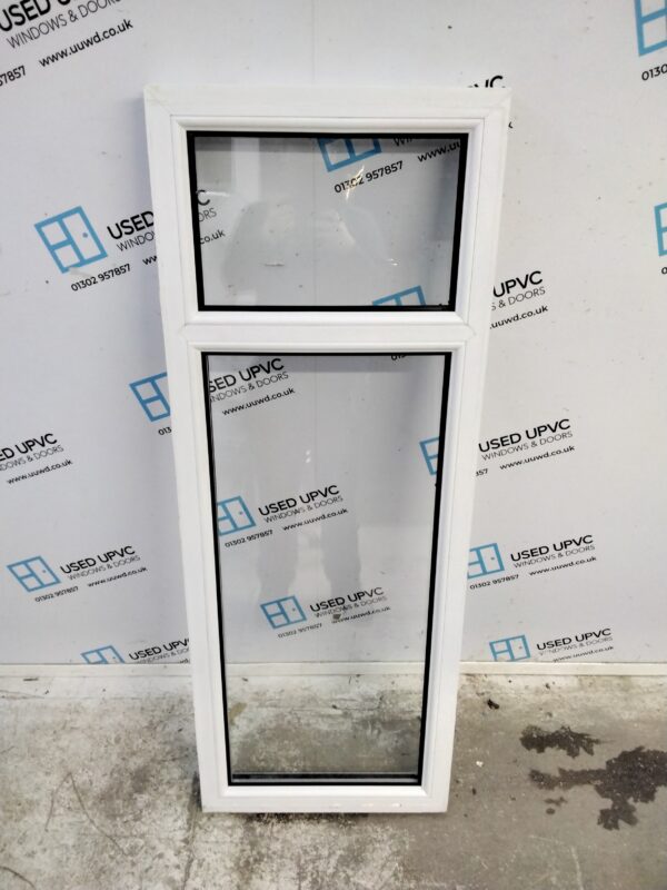 Used White Upvc Window 550mm x 1430mm C3006 - Image 2