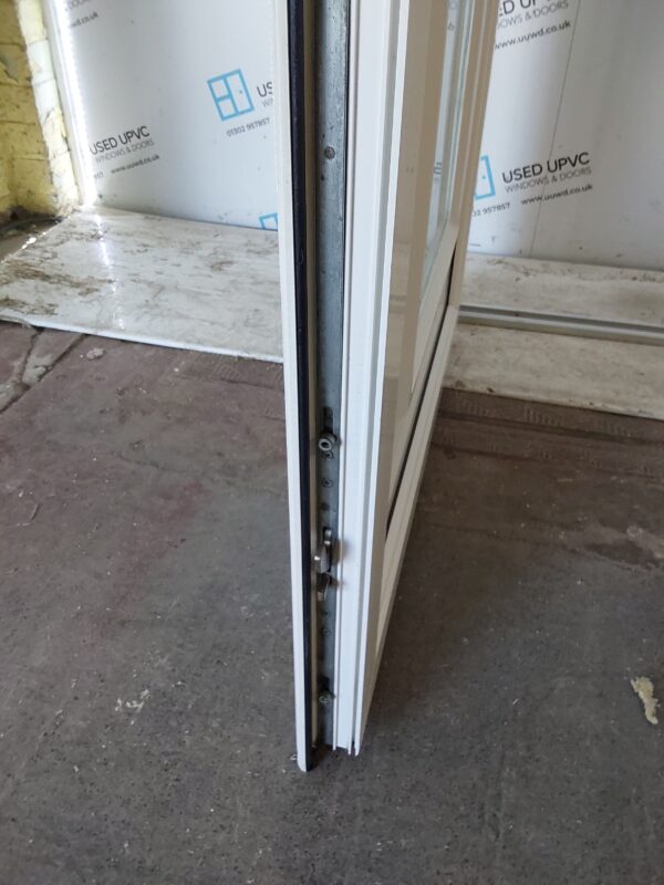 Used White Upvc Front Door And Toplight (Outwards Opening) 1020mm x 2840mm 0831 - Image 5