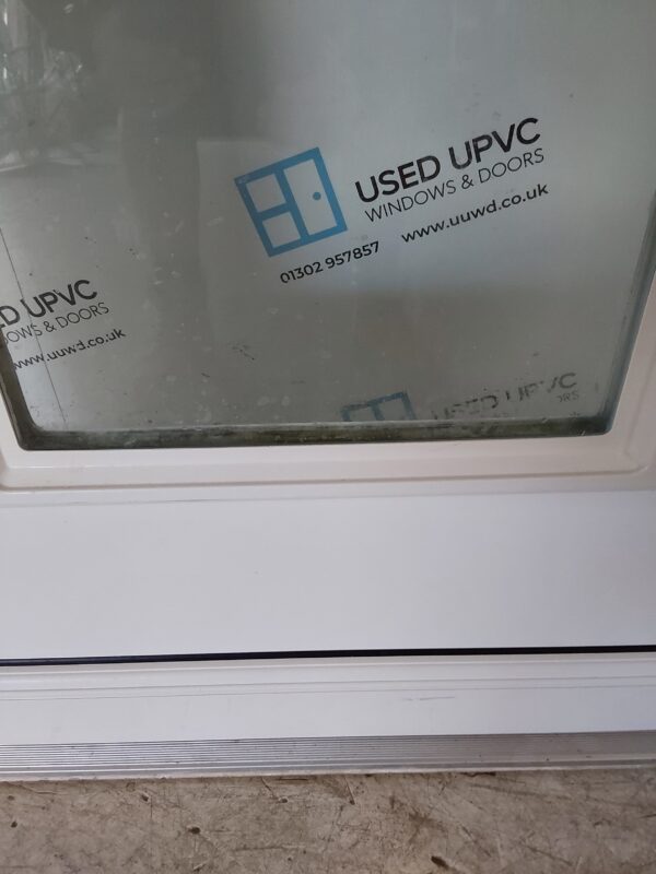 Used White Upvc Front Door And Toplight (Outwards Opening) 1020mm x 2840mm 0831 - Image 7