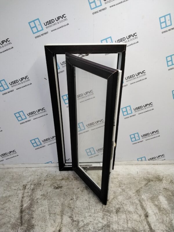 Used Rosewood Upvc Window 600mm x 1305mm C3008 - Image 3
