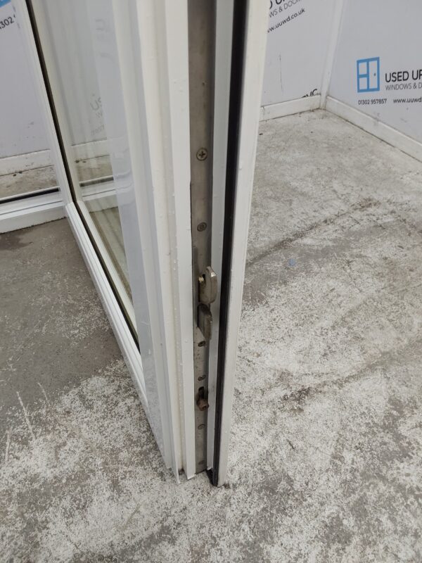 Used White Upvc French Doors 1490mm x 2020mm EA9 - Image 5