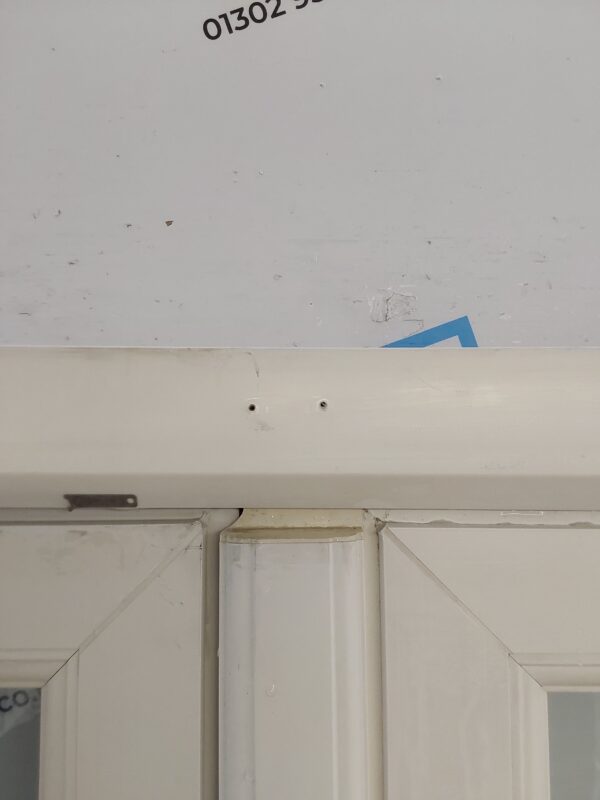Used White Upvc French Doors 1490mm x 2020mm EA9 - Image 8