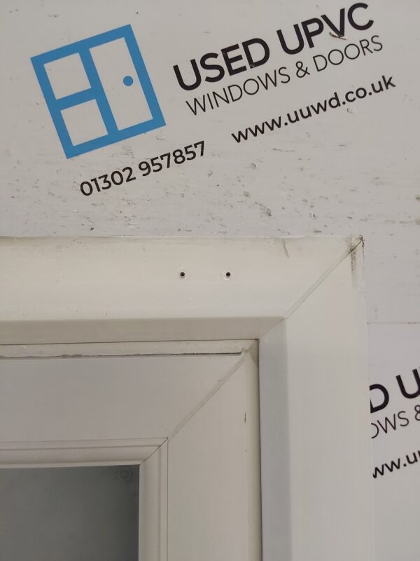 Used White Upvc French Doors 1490mm x 2020mm EA9 - Image 9