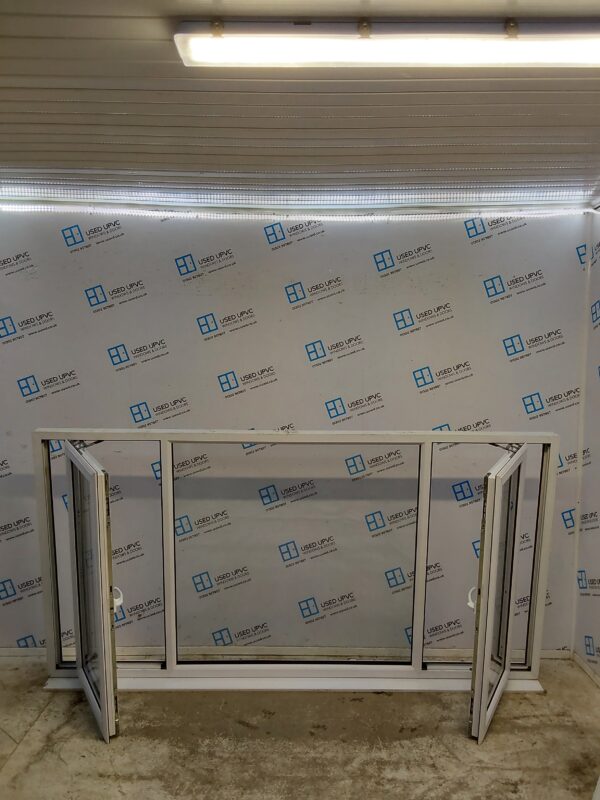 Used White Upvc Window 2440mm x 1290mm LW0012 - Image 2