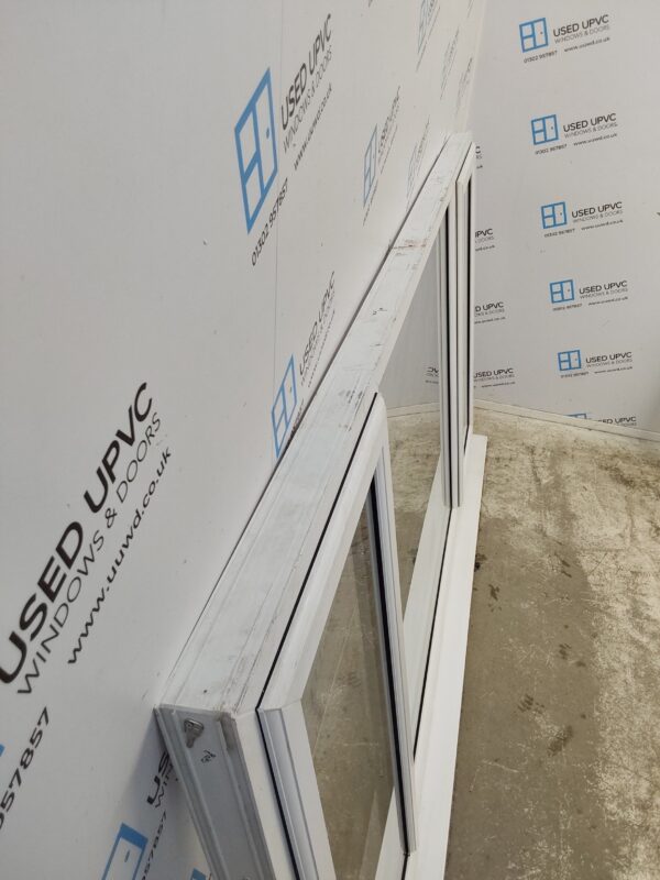 Used White Upvc Window 2440mm x 1290mm LW0012 - Image 4