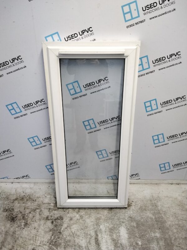 Used White Upvc Window 605mm x 1315mm C3011
