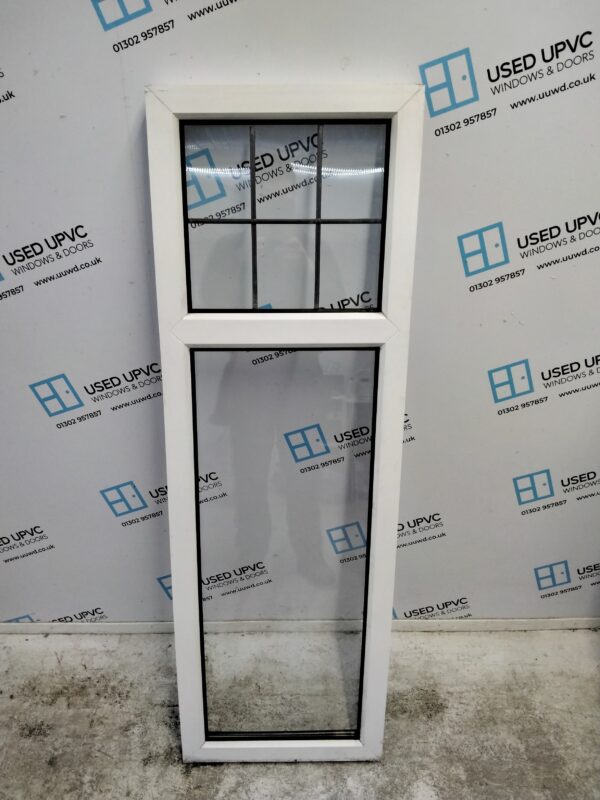 Used White Upvc Window 485mm x 1490mm C3014