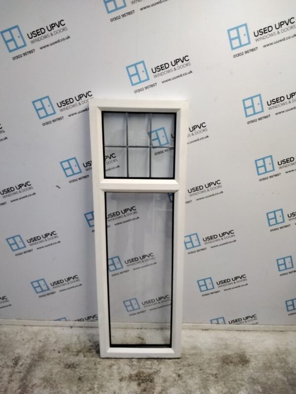 Used White Upvc Window 485mm x 1490mm C3014 - Image 2