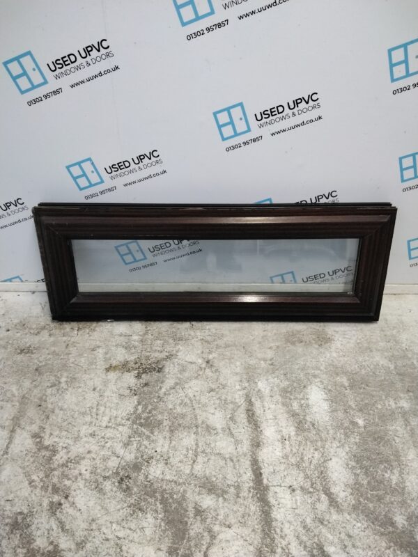 Used Woodgrain Upvc Window 1175mm x 415mm C3015