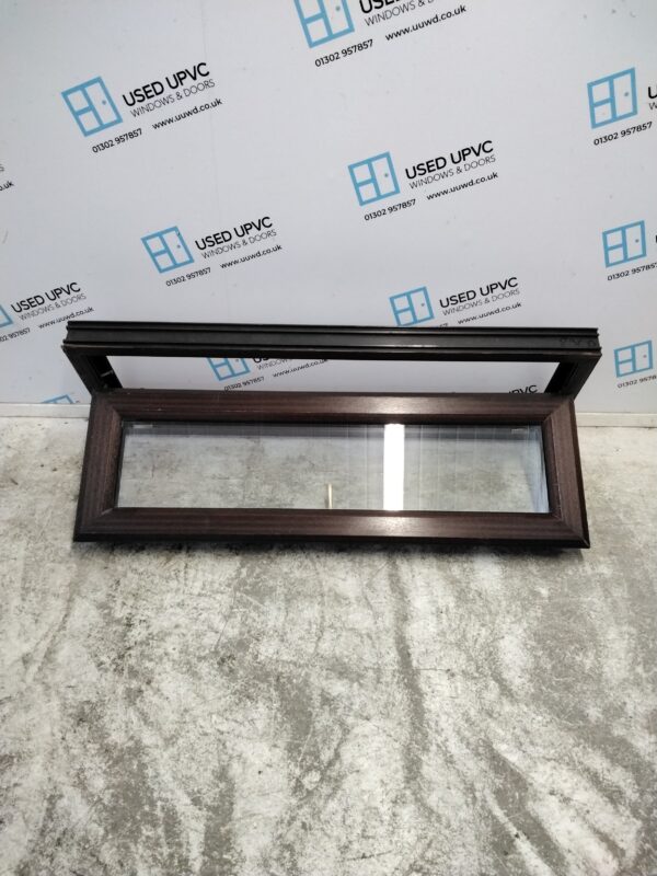 Used Woodgrain Upvc Window 1175mm x 415mm C3015 - Image 3