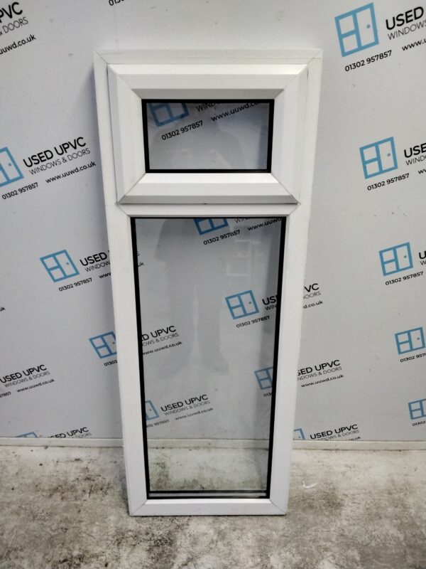 Used White Upvc Window 545mm x 1430mm C3017