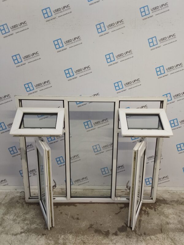 Used White Upvc Window 1540mm x 1270mm LW0072 - Image 2