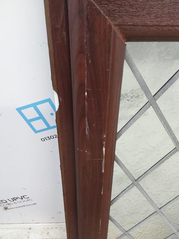 Used Rosewood Upvc Window 1200mm x 1045mm LW0076 - Image 5