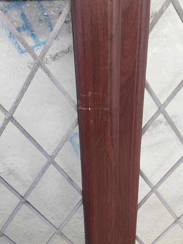 Used Rosewood Upvc Window 1200mm x 1045mm LW0076 - Image 6