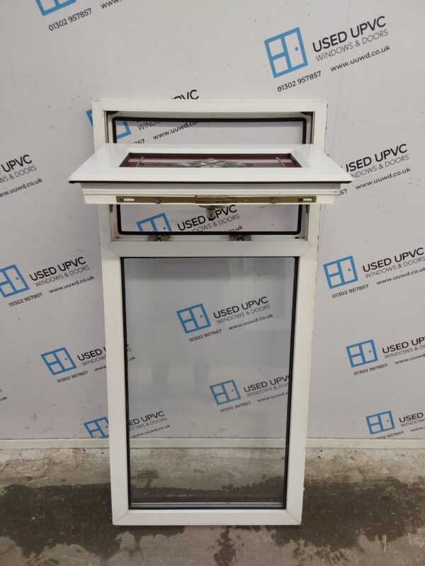 Used White Upvc Window 600mm x 1275mm C3025 - Image 2