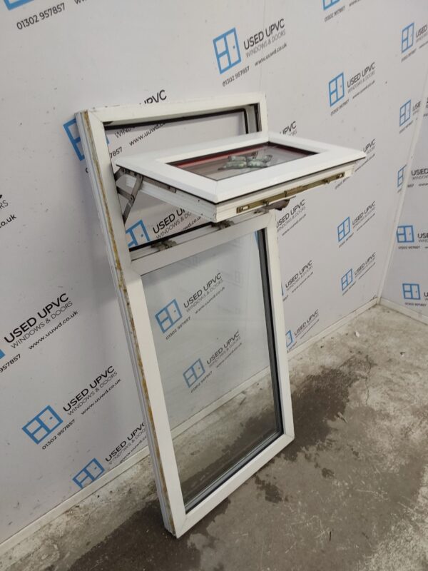 Used White Upvc Window 600mm x 1275mm C3025 - Image 3