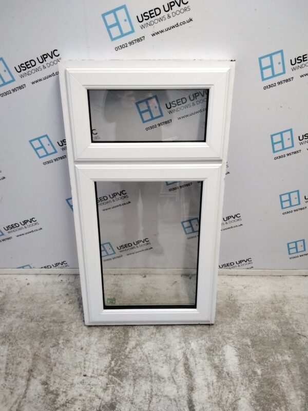 Used White Upvc Window 640mm x 1200mm C3026
