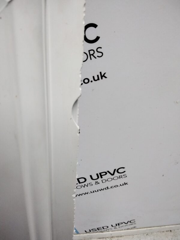 Used White Upvc Window 640mm x 1200mm C3026 - Image 5