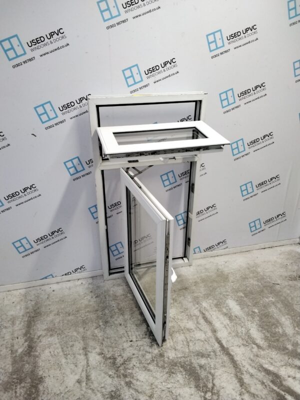 Used White Upvc Window 640mm x 1200mm C3026 - Image 3