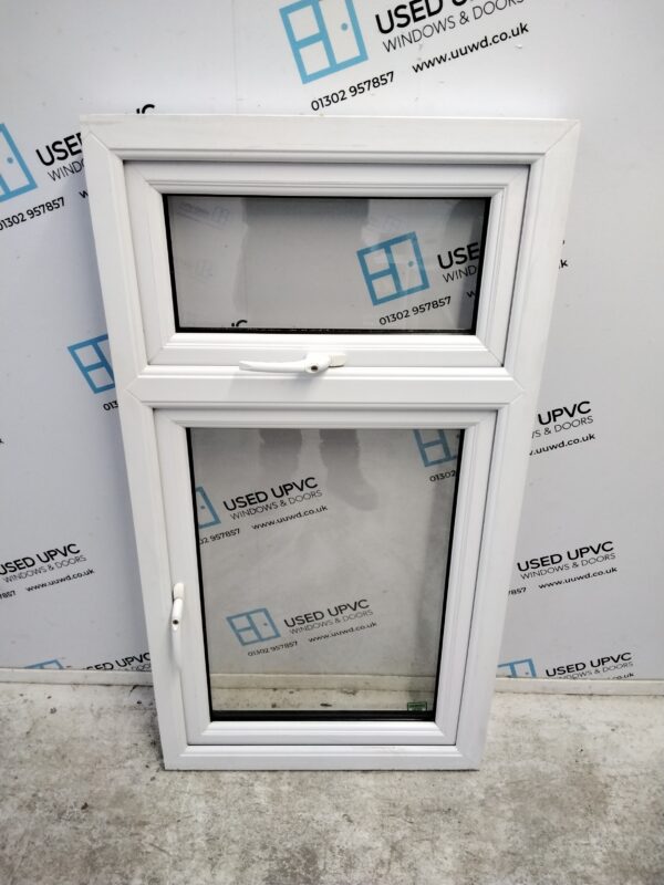 Used White Upvc Window 640mm x 1200mm C3026 - Image 2