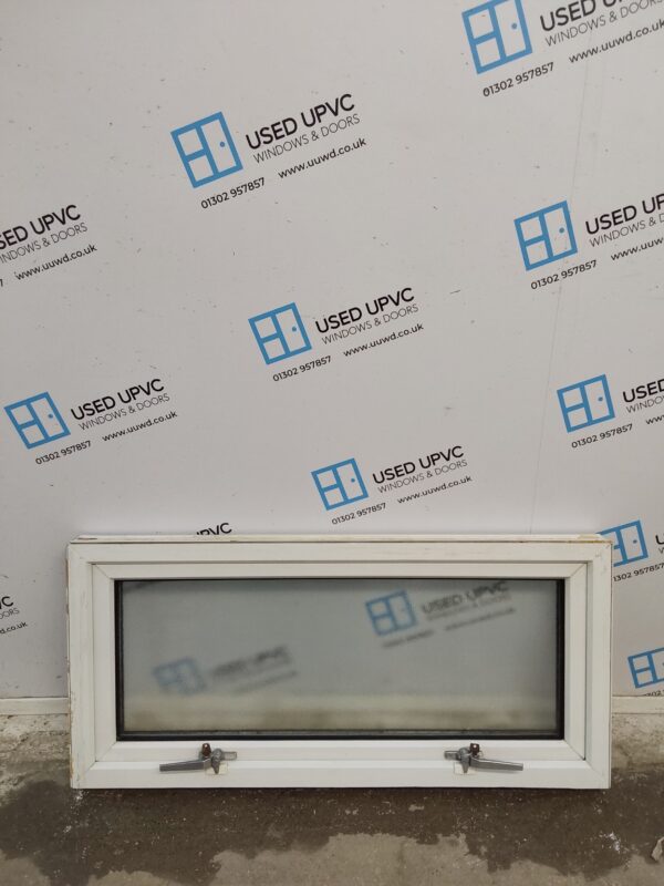 Used White Upvc Window 1070mm x 495mm C3029 - Image 4
