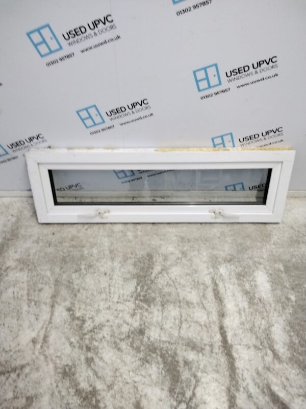 Used White Upvc Window 1200mm x 365mm C3028 - Image 2