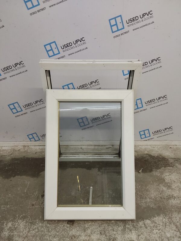Used White Upvc Window 615mm x 875mm C3031 - Image 2