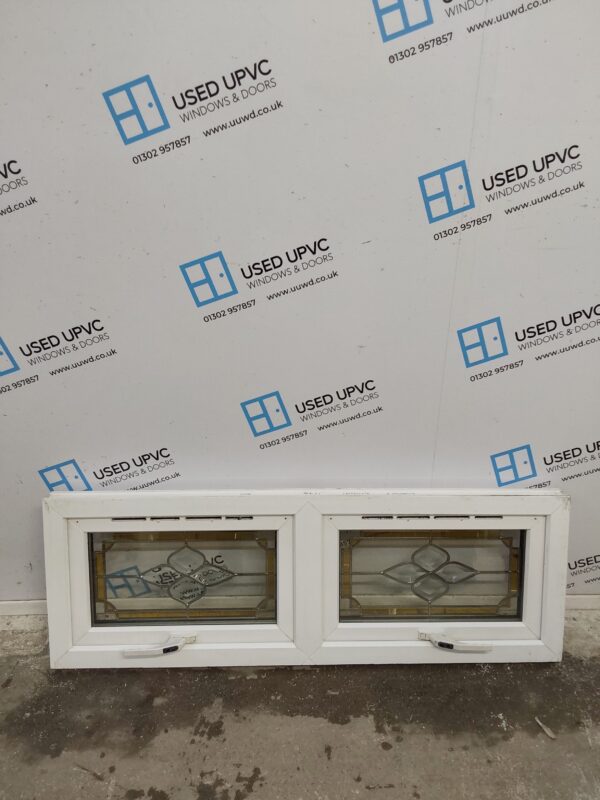 Used White Upvc Window 1190mm x 405mm C3032 - Image 4