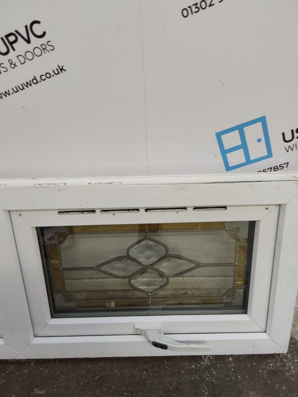 Used White Upvc Window 1190mm x 405mm C3032 - Image 7