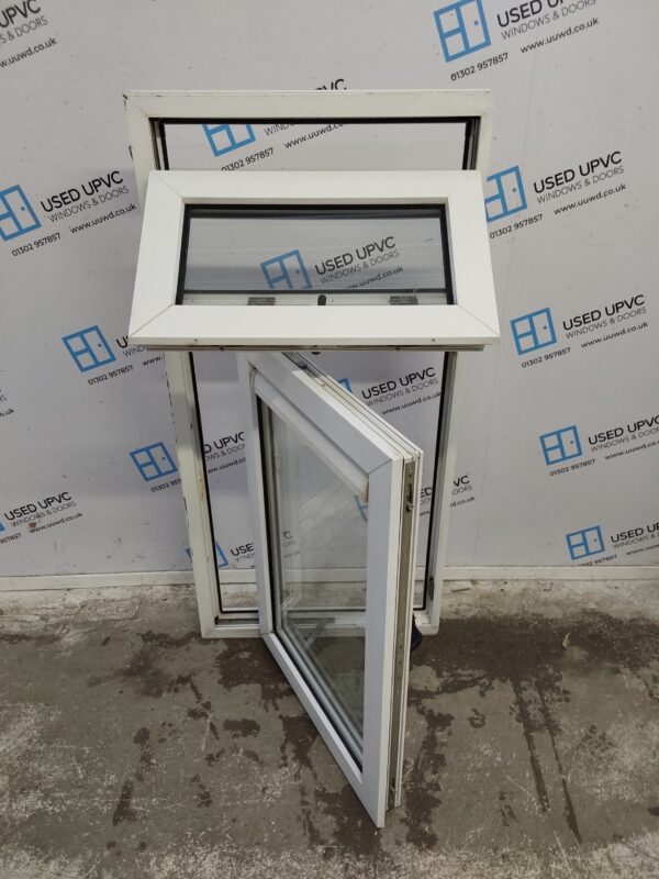 Used White Upvc Window 610mm x 1265mm C3036 - Image 2