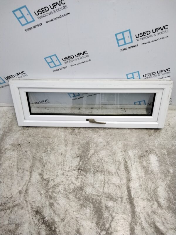Used White Upvc Window 1195mm x 390mm C3040 - Image 2