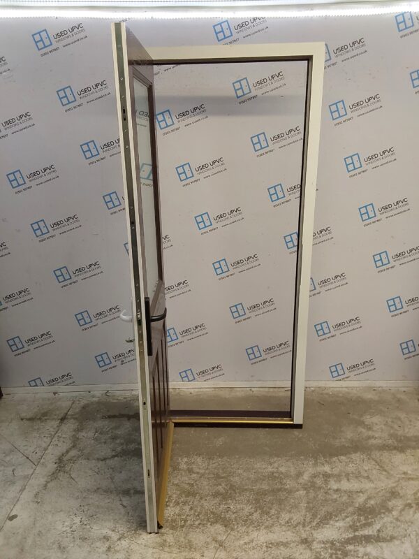 Brand New Brown Composite Back Door 880mm x 2070mm ND33 - Image 3