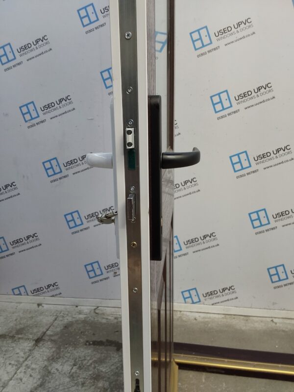 Brand New Brown Composite Back Door 880mm x 2070mm ND33 - Image 5