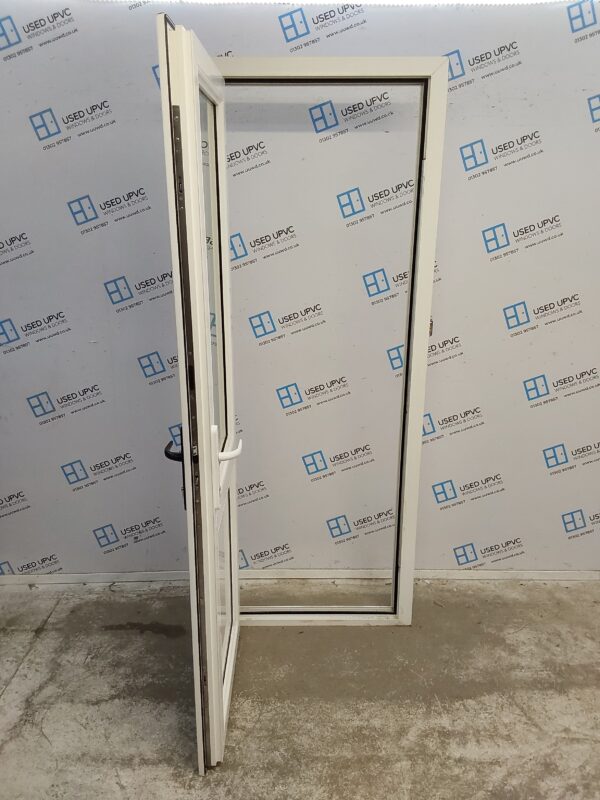 Brand New White Upvc Back Door (Outwards Opening) 790mm x 2090mm ND69 - Image 2