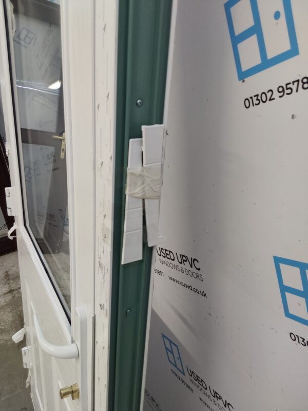 Brand New White Composite Back Door 880mm x 2070mm ND97 - Image 7