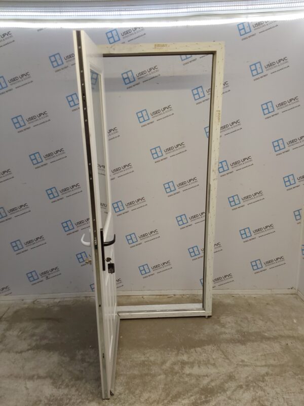 Brand New White Composite Back Door 880mm x 2070mm ND97 - Image 3