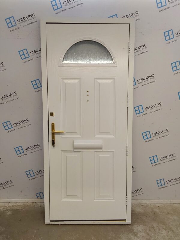 Brand New White Composite Front Door 940mm x 2165mm C1ND52 - Image 2