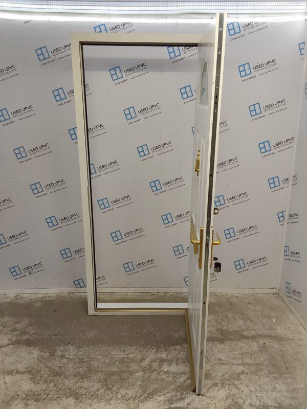 Brand New White Composite Front Door 940mm x 2165mm C1ND52 - Image 3