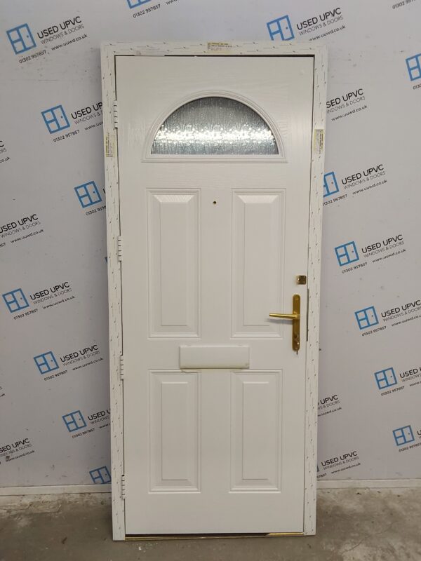 Brand New White Composite Front Door 900mm x 2100mm C1ND64 - Image 2
