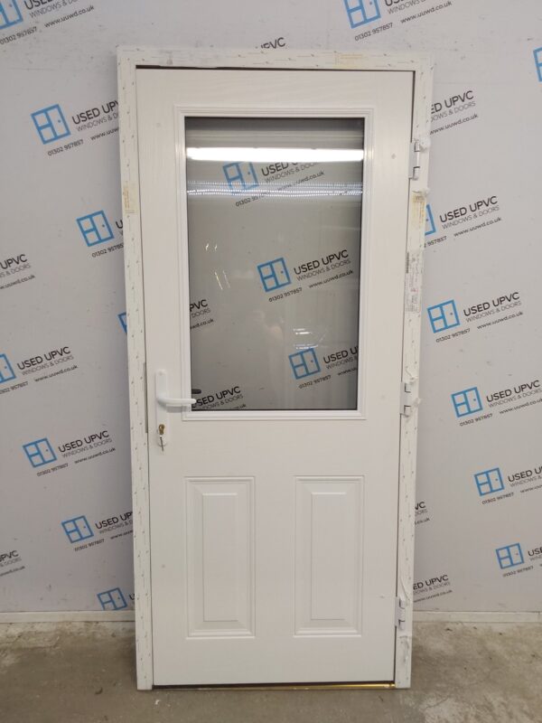 Brand New Brown Composite Back Door 920mm x 2025mm C1ND69 - Image 2