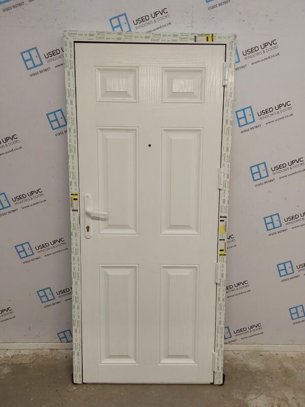 Brand New Black Composite Back Door 875mm x 1940mm C1ND77 - Image 2