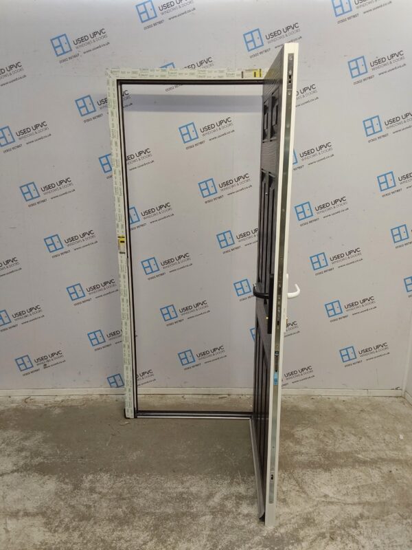 Brand New Black Composite Back Door 875mm x 1940mm C1ND77 - Image 3