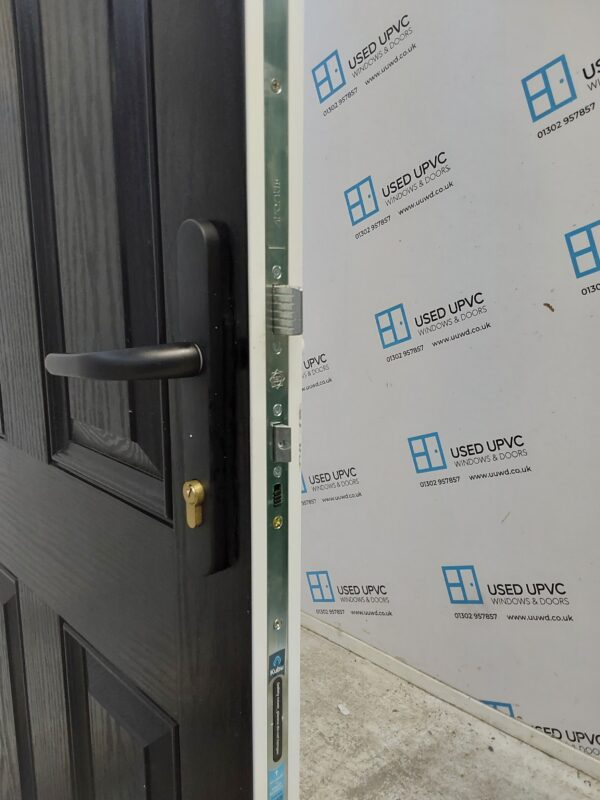 Brand New Black Composite Back Door 875mm x 1940mm C1ND77 - Image 5