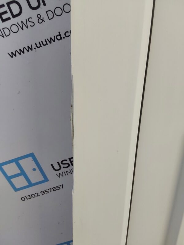 Used White Upvc Back Door And Side Panel 1365mm x 2035mm (reduce to 2010mm) DS003 - Image 4